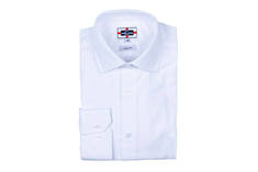 White Classic Fit Regular Cuff Dress Shirt only $69.99 Onehunga (1061) Mens Party Clothing 2 _small