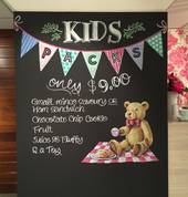 Kids Menu for Ballantynes Tearoom