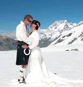 Glacier Weddings Mount Cook - Aoraki Mt Cook