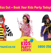 Bingo the Clown / Fairy Fabulous / Captain Jack Pukeko