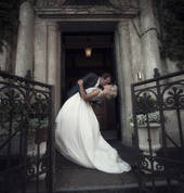 Wedding photo at The Northern Club in Auckland