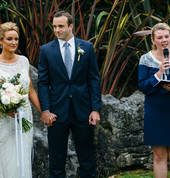 these guys pulled their wedding together in matter of a few months!