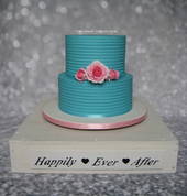 2 Tier Rustic Wedding Design.