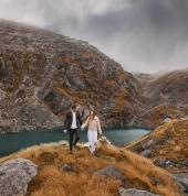 Heli Wedding in Fiordland