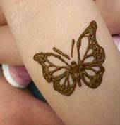 Henna Butterfly