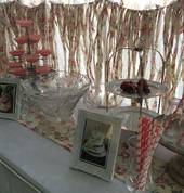 Vintage Table Setting - high tea