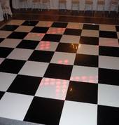 Black & White Cheq Dance Floor