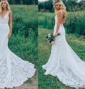 Style 70545. Popular style now available in store. Elegant and so current. Low V neckline with applique. Open back, fit and flare wedding gown with soft organza and lace train. Available for purchase or hire. Come and visit us in Albany Village Auckland N