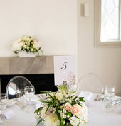 blossom wedding flowers centerpiece