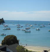 View from the restaurant