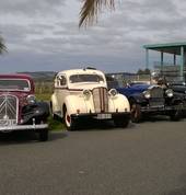 Winery Tour in a Classic convoy with Hooters Car Hire