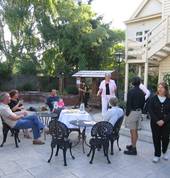 Courtyard at Eliza's