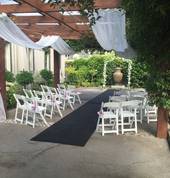 Ceremony hire items - we can set up and pack up for you.