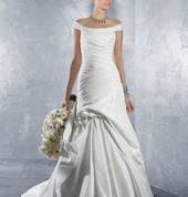Alfred Angelo Bridal Gown Size 8 Cream A2179