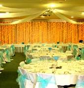 A great wedding venue, you will love the back lights