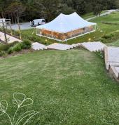 9x15m peg and pole marquee