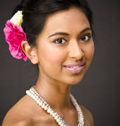 Shh by Sadie Worship Me bridal Pearl Trio necklace