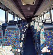 Ritchies Luxury 51 seat coach interior