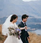 Queenstown wedding photography coromandel peak wedding elopement