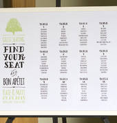 Bespoke Seating Chart