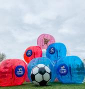 Bubble Ball Party set up