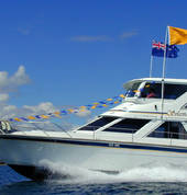 M.V. Solamaar - Taupo's  luxury cruise launch