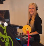 Dj Frosty dj-ing for Ultimatesounds at a wedding