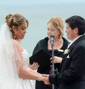 Beach Wedding Ros and Derek.