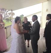 Rain didnt stop this wedding!