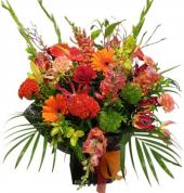 Stylish Orange Flower Bouquet Auckland