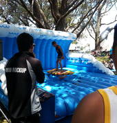 Mechanical Surfboard great for Themed parties or promo's