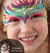 Carnival face paint by Tu Meke Face Painting & Balloons