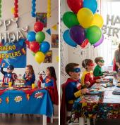 Superhero Party them
